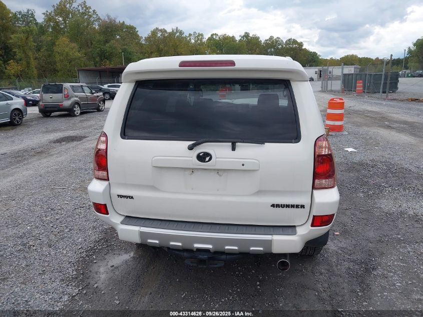 2005 Toyota 4Runner Sr5 Sport V8 VIN: JTEBT14RX50046064 Lot: 43314626