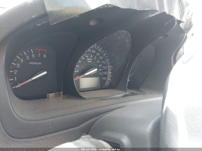 2009 Kia Spectra Lx VIN: KNAFE221795602663 Lot: 43314638