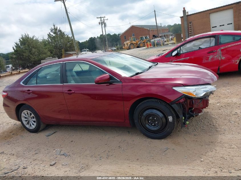2016 Toyota Camry Le VIN: 4T1BF1FK0GU506495 Lot: 43314639