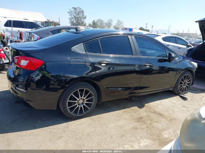 2016 Chevrolet Cruze Ls Auto VIN: 1G1BC5SM8G7254188 Lot: 43314648