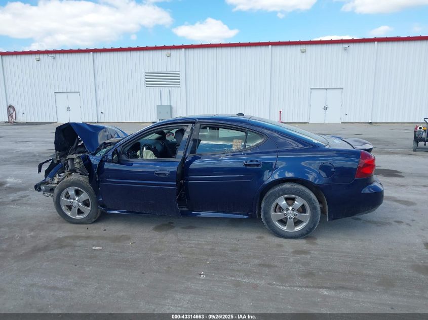 2008 Pontiac Grand Prix VIN: 2G2WP552781177047 Lot: 43314663