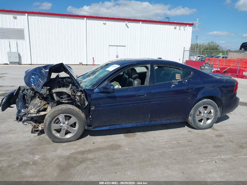 2008 Pontiac Grand Prix VIN: 2G2WP552781177047 Lot: 43314663