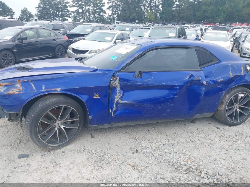 2018 Dodge Challenger R/T Scat Pack VIN: 2C3CDZFJ9JH219076 Lot: 43314665