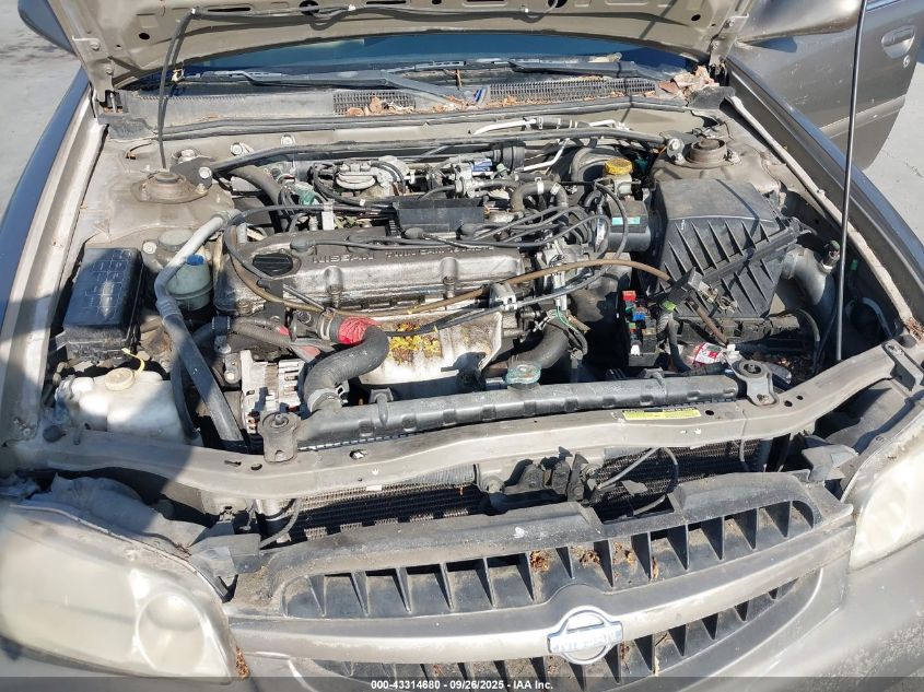 2000 Nissan Altima Gle/Gxe/Se VIN: 1N4DL01A0YC163568 Lot: 43314680