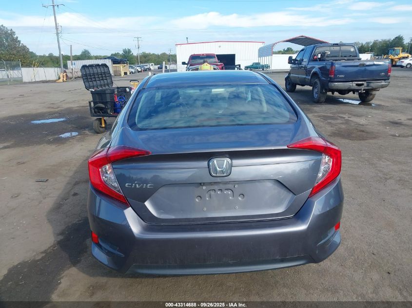 2018 Honda Civic Lx VIN: 19XFC2F57JE043808 Lot: 43314688