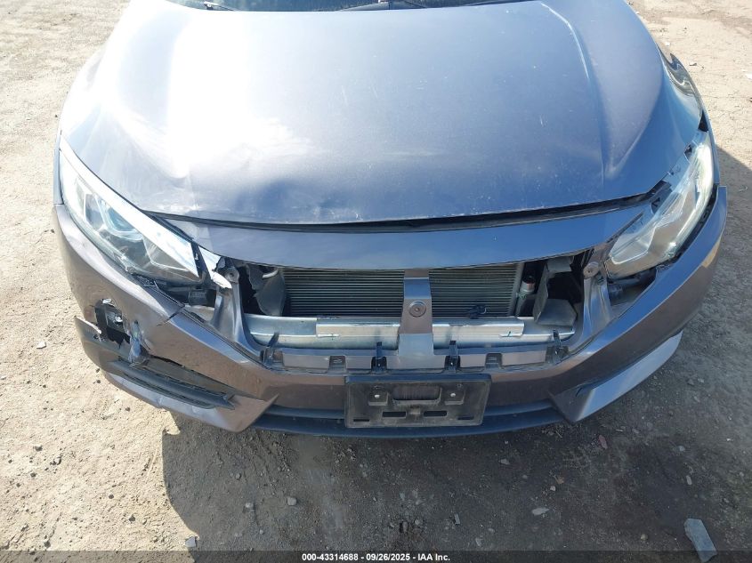 2018 Honda Civic Lx VIN: 19XFC2F57JE043808 Lot: 43314688