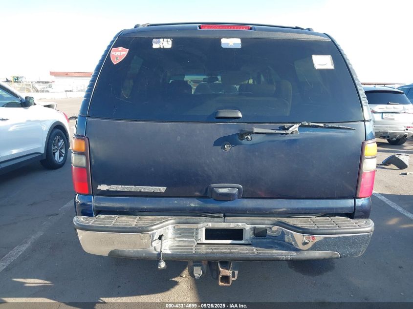 2006 Chevrolet Suburban 1500 Lt VIN: 3GNFK16Z66G241878 Lot: 43314699