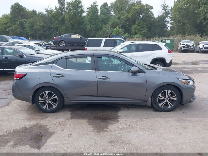 2020 Nissan Sentra Sv Xtronic Cvt VIN: 3N1AB8CV4LY241559 Lot: 43314702