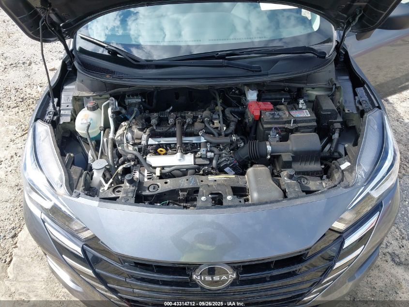 2023 Nissan Versa 1.6 S Xtronic Cvt VIN: 3N1CN8DV5PL851343 Lot: 43314712