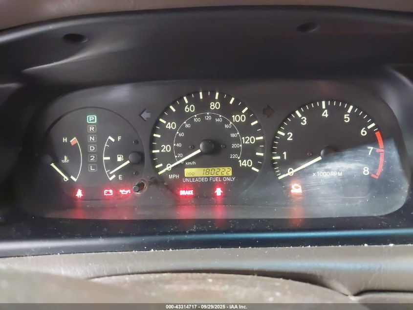 1999 Toyota Camry Le VIN: 4T1BG22K3XU510016 Lot: 43314717