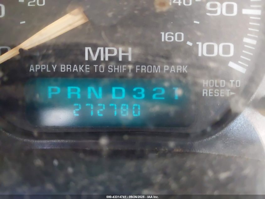 2001 Chevrolet Silverado 1500 Ls VIN: 2GCEC19T311344590 Lot: 43314741