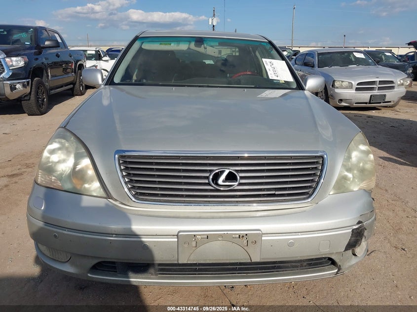 2003 Lexus Ls 430 VIN: JTHBN30F630111980 Lot: 43314745