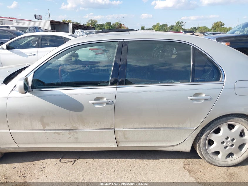 2003 Lexus Ls 430 VIN: JTHBN30F630111980 Lot: 43314745