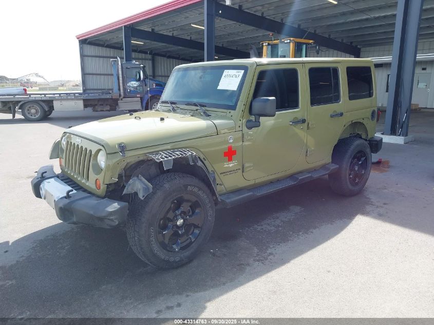 2013 JEEP WRANGLER UNLIMITED SAHARA - 1C4BJWEG9DL700036