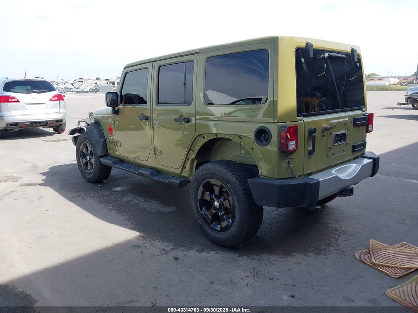 2013 JEEP WRANGLER UNLIMITED SAHARA - 1C4BJWEG9DL700036