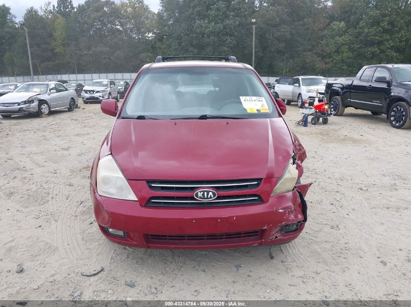 2007 Kia Sedona Ex VIN: KNDMB233176167441 Lot: 43314784