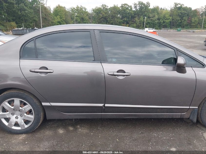 2009 Honda Civic Lx VIN: 19XFA16599E043370 Lot: 43314801