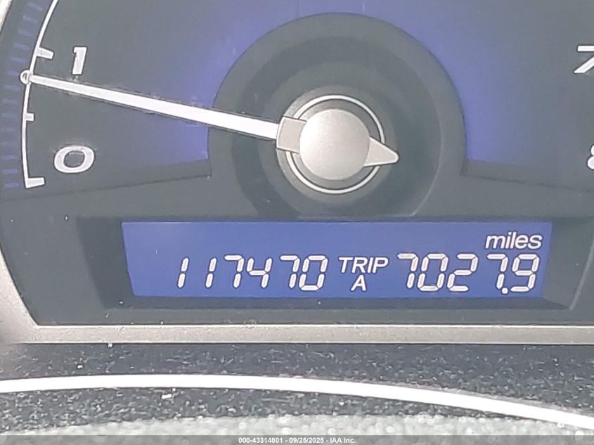 2009 Honda Civic Lx VIN: 19XFA16599E043370 Lot: 43314801