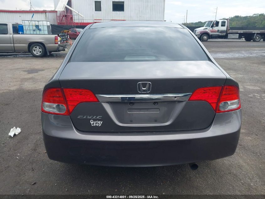 2009 Honda Civic Lx VIN: 19XFA16599E043370 Lot: 43314801