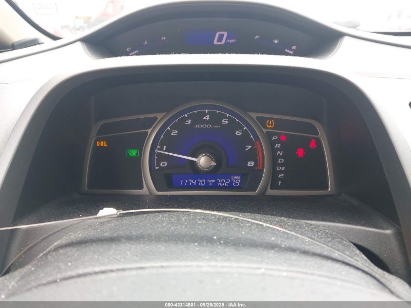 2009 Honda Civic Lx VIN: 19XFA16599E043370 Lot: 43314801