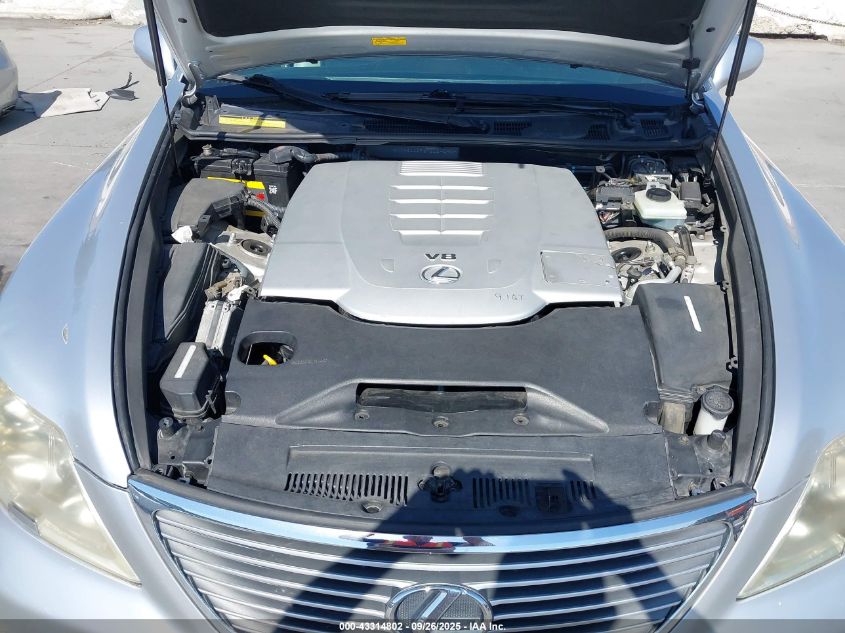 2007 Lexus Ls 460 VIN: JTHBL46F675024544 Lot: 43314802