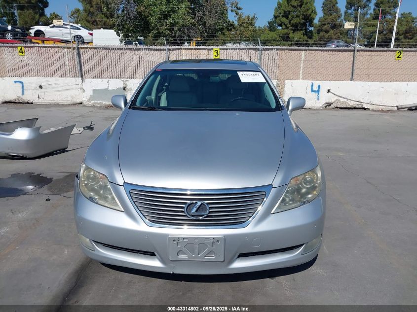 2007 Lexus Ls 460 VIN: JTHBL46F675024544 Lot: 43314802