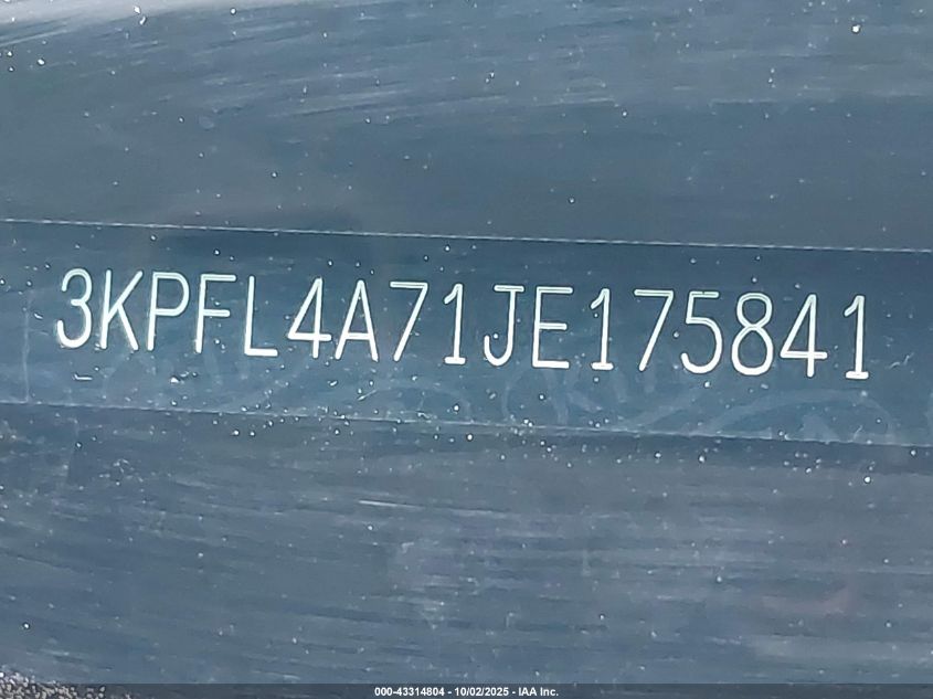 2018 Kia Forte Lx VIN: 3KPFL4A71JE175841 Lot: 43314804