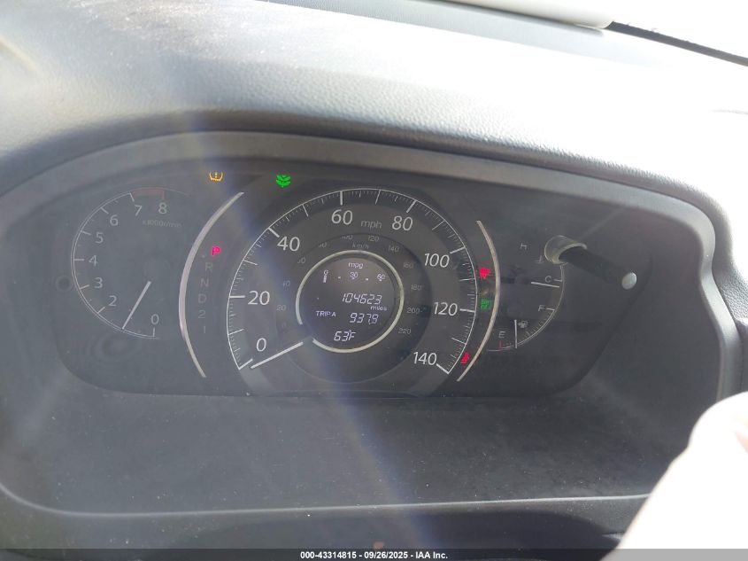 2014 Honda Cr-V Lx VIN: 5J6RM4H32EL077695 Lot: 43314815