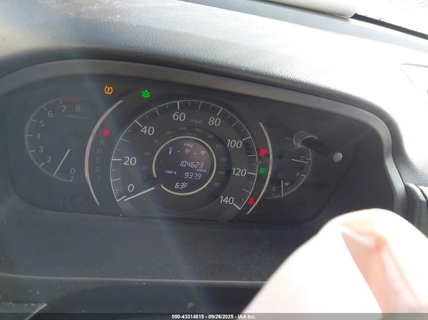 2014 Honda Cr-V Lx VIN: 5J6RM4H32EL077695 Lot: 43314815