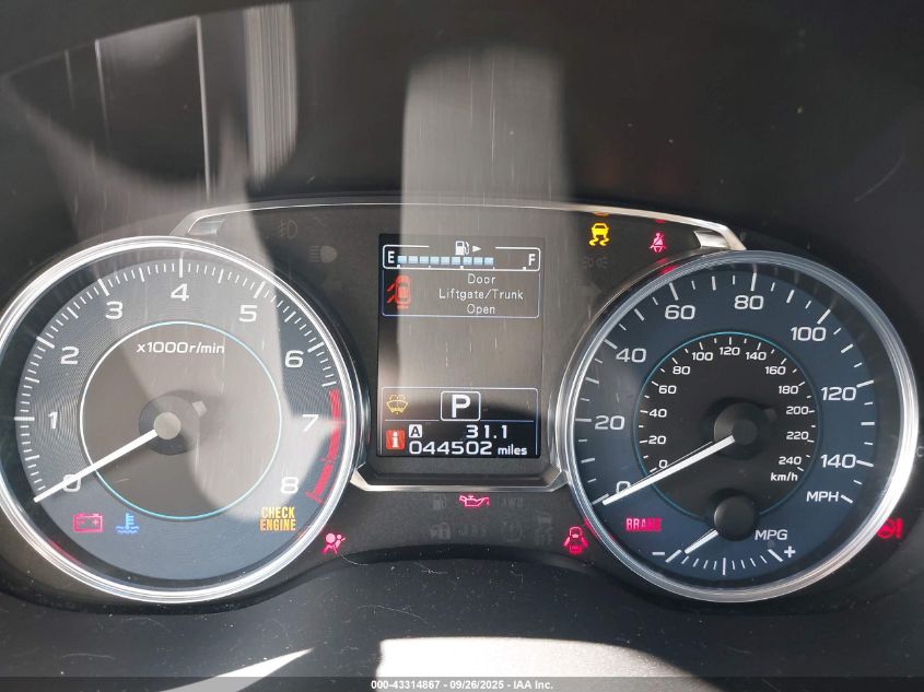 2017 Subaru Crosstrek 2.0I Limited VIN: JF2GPAKC6HH274759 Lot: 43314867