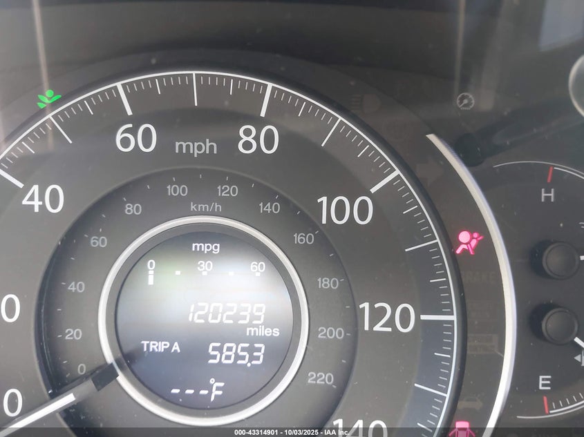 2014 HONDA CR-V EX-L - 5J6RM4H73EL084514