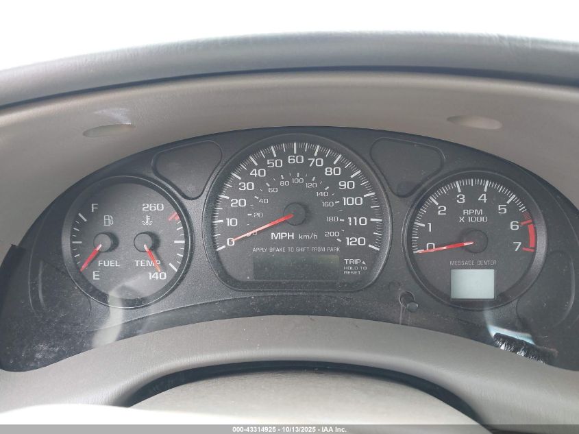 2005 Chevrolet Impala Ls VIN: 2G1WH55K059262780 Lot: 43314925