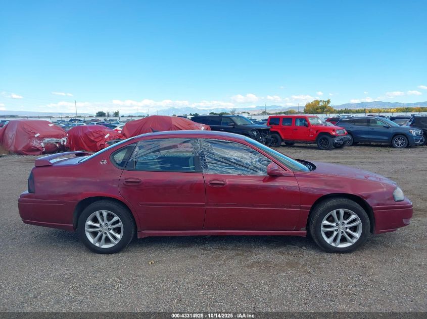 2005 Chevrolet Impala Ls VIN: 2G1WH55K059262780 Lot: 43314925