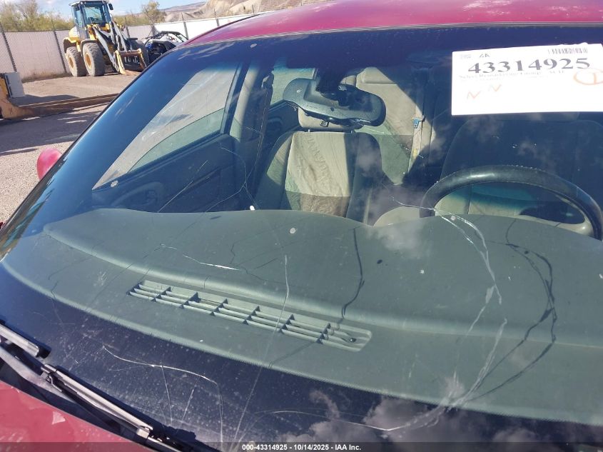 2005 Chevrolet Impala Ls VIN: 2G1WH55K059262780 Lot: 43314925