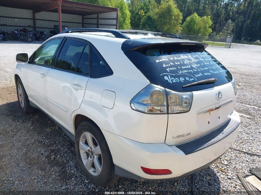 2007 Lexus Rx 350 VIN: 2T2GK31U07C010941 Lot: 43314958