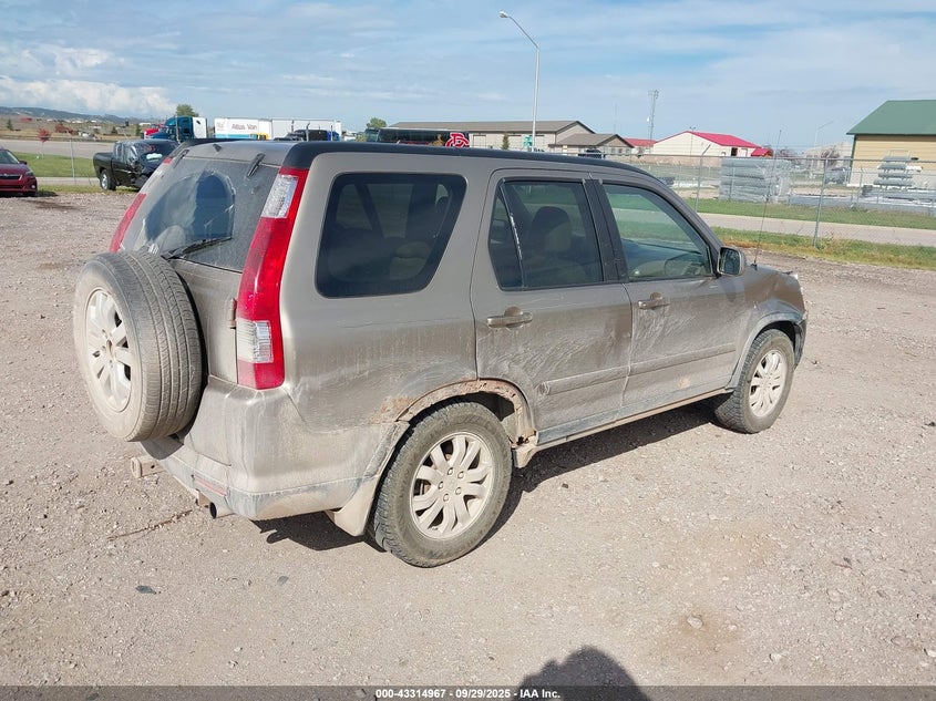 JHLRD78956C007513 2006 HONDA CR-V photo no. 4