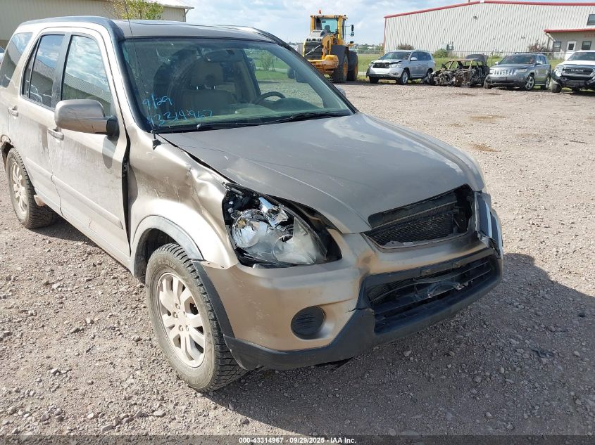 2006 Honda Cr-V Se VIN: JHLRD78956C007513 Lot: 43314967