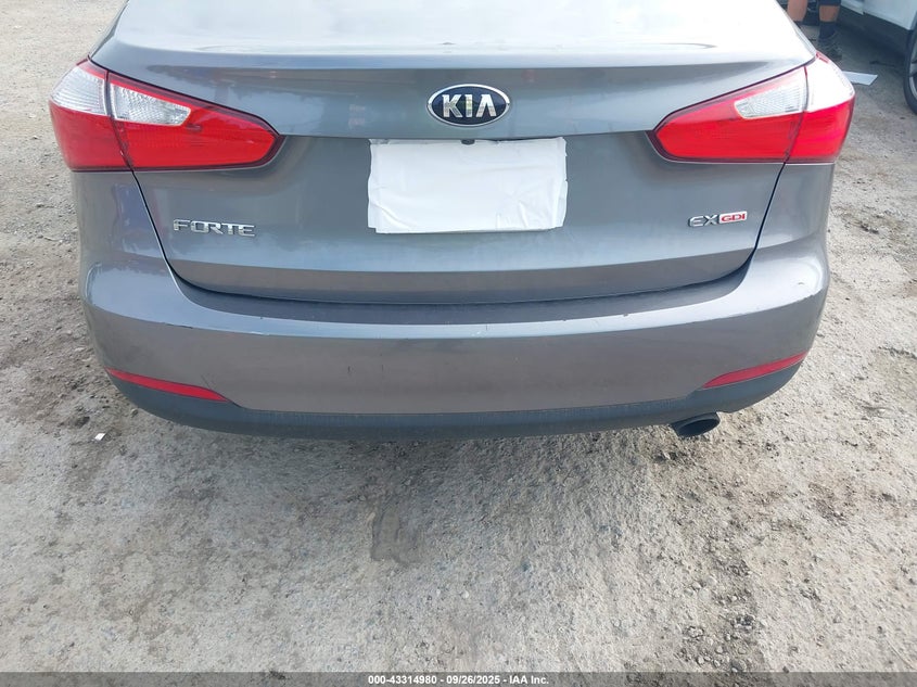 2016 KIA FORTE EX - KNAFX4A81G5483574