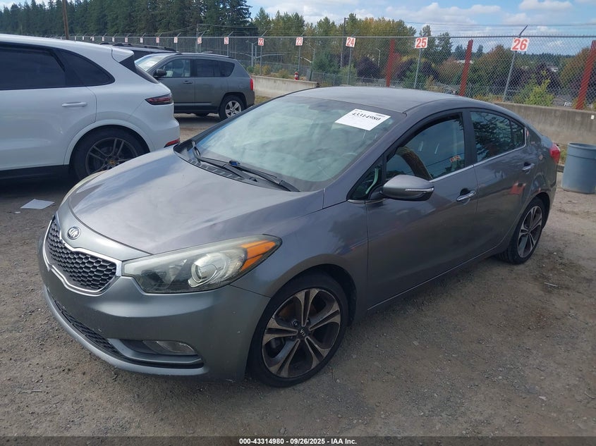 2016 KIA FORTE EX - KNAFX4A81G5483574