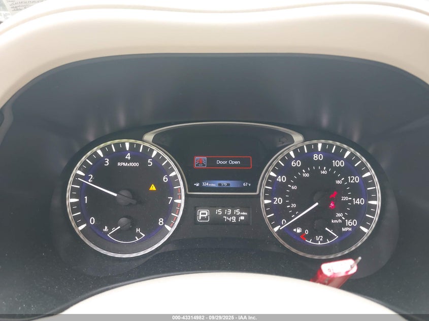 2013 INFINITI JX35 auction photo 7