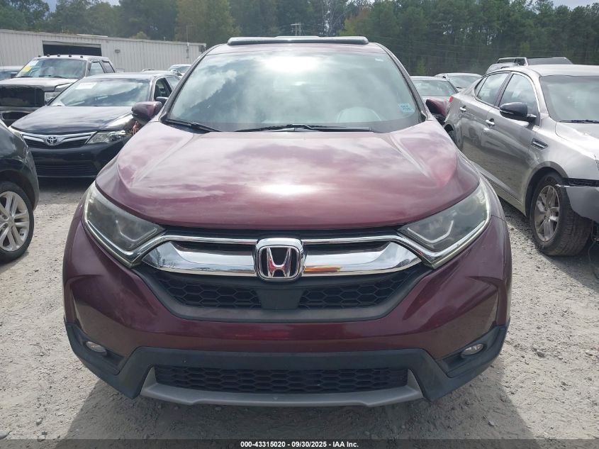 2018 Honda Cr-V Ex-L/Ex-L Navi VIN: 7FARW1H87JE054635 Lot: 43315020