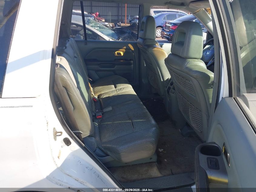 2003 Honda Pilot Ex-L VIN: 2HKYF186X3H574743 Lot: 43315037