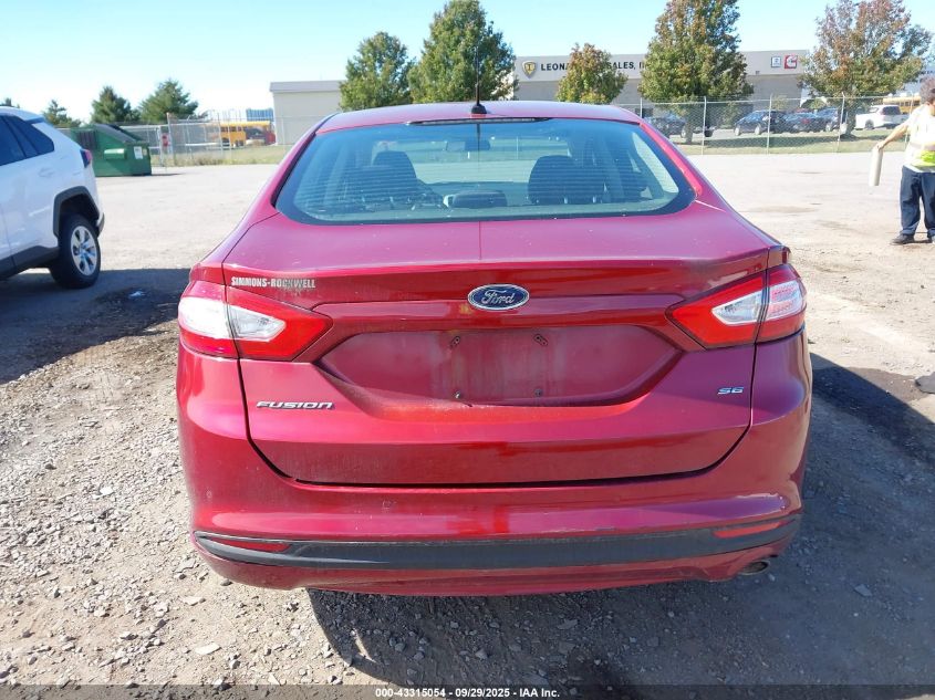 2014 Ford Fusion Se VIN: 1FA6P0H78E5398047 Lot: 43315054