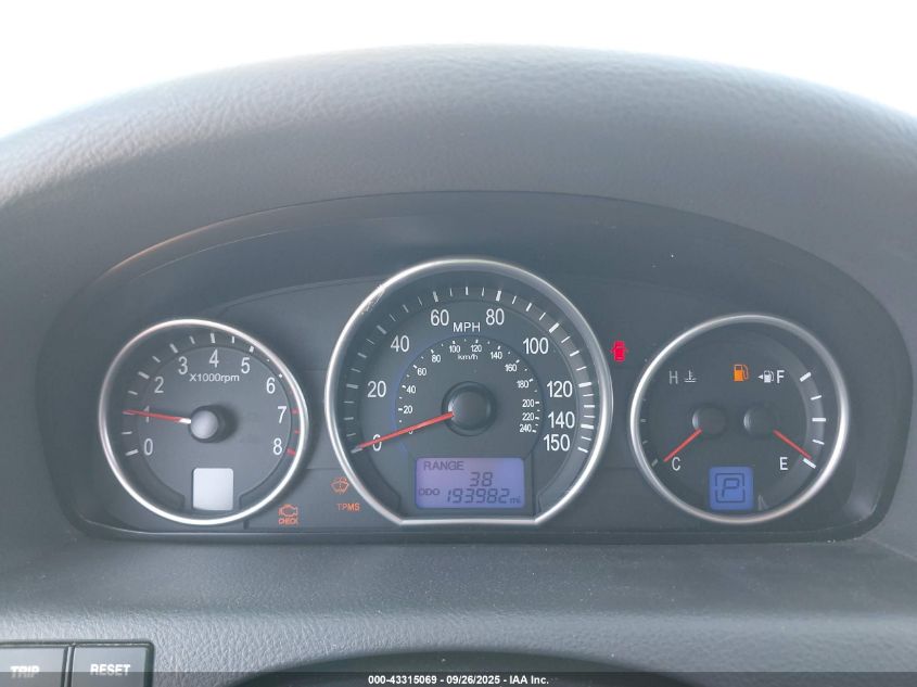 2008 Hyundai Veracruz Gls/Limited/Se VIN: KM8NU13C08U069356 Lot: 43315069