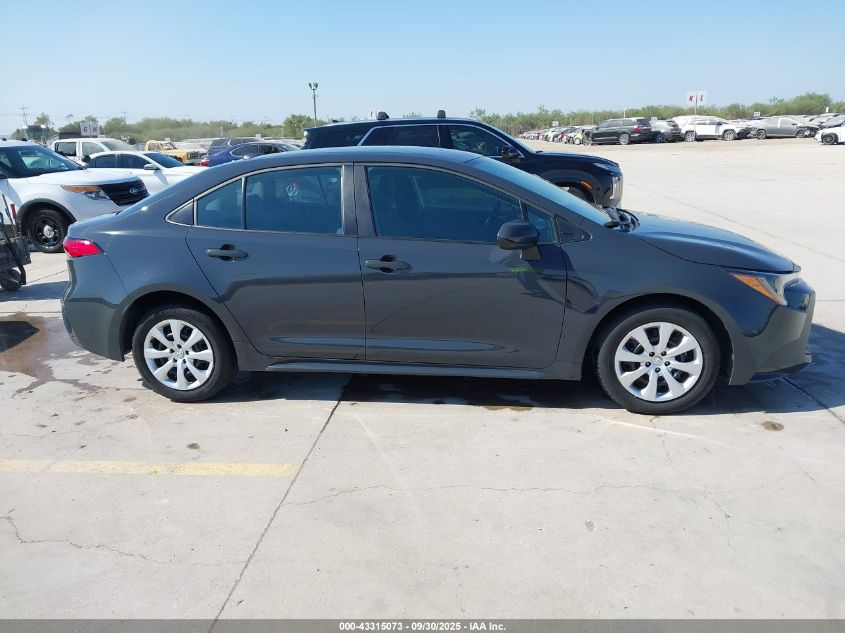 2024 Toyota Corolla Le VIN: 5YFB4MDE3RP160872 Lot: 43315073
