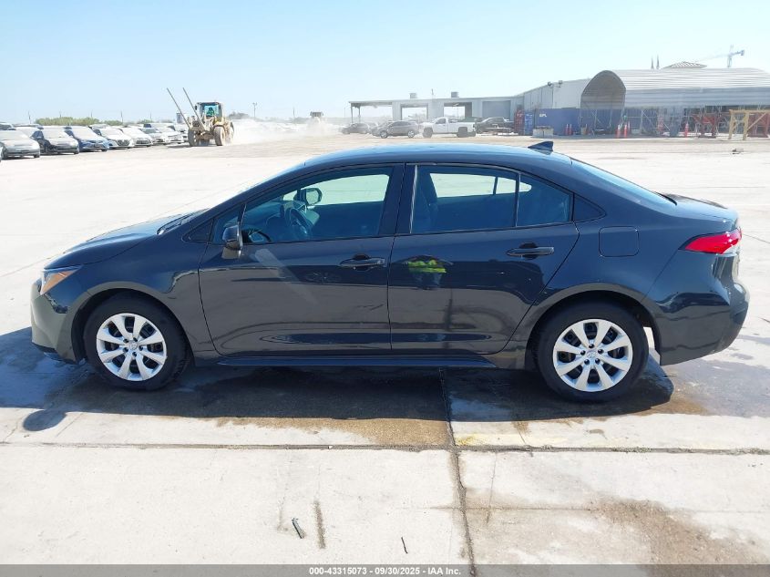 2024 Toyota Corolla Le VIN: 5YFB4MDE3RP160872 Lot: 43315073