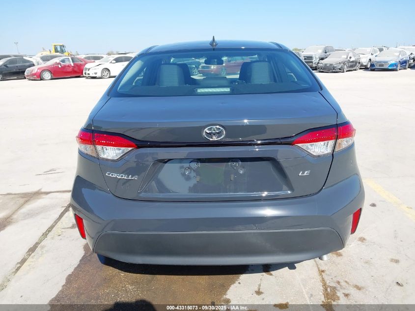 2024 Toyota Corolla Le VIN: 5YFB4MDE3RP160872 Lot: 43315073
