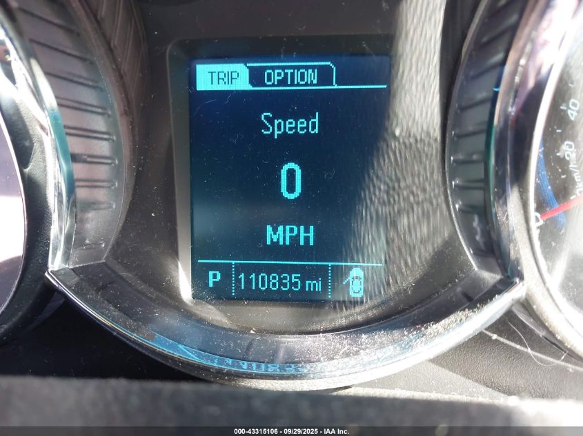 2014 Chevrolet Cruze 2Lt Auto VIN: 1G1PE5SB9E7203763 Lot: 43315106