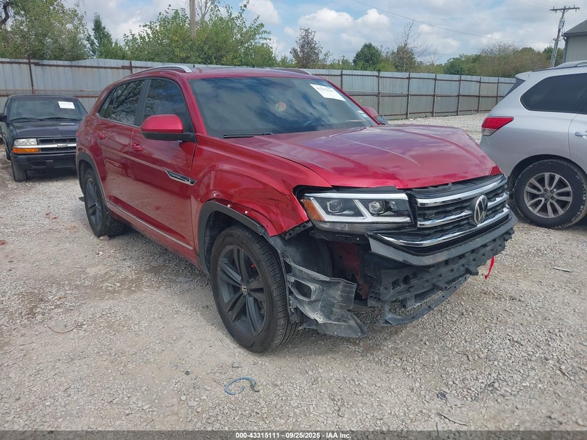 VOLKSWAGEN ATLAS CROSS SPORT 3.6L V6 SE W/TECHNOLOGY R-LINE