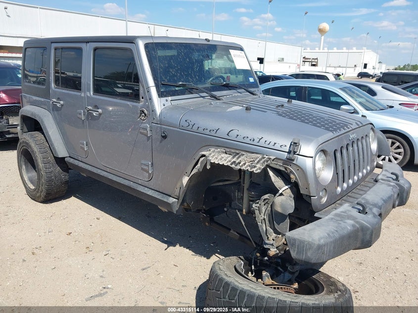 2017 JEEP WRANGLER UNLIMITED SPORT 4X4 - 1C4BJWDG2HL586971